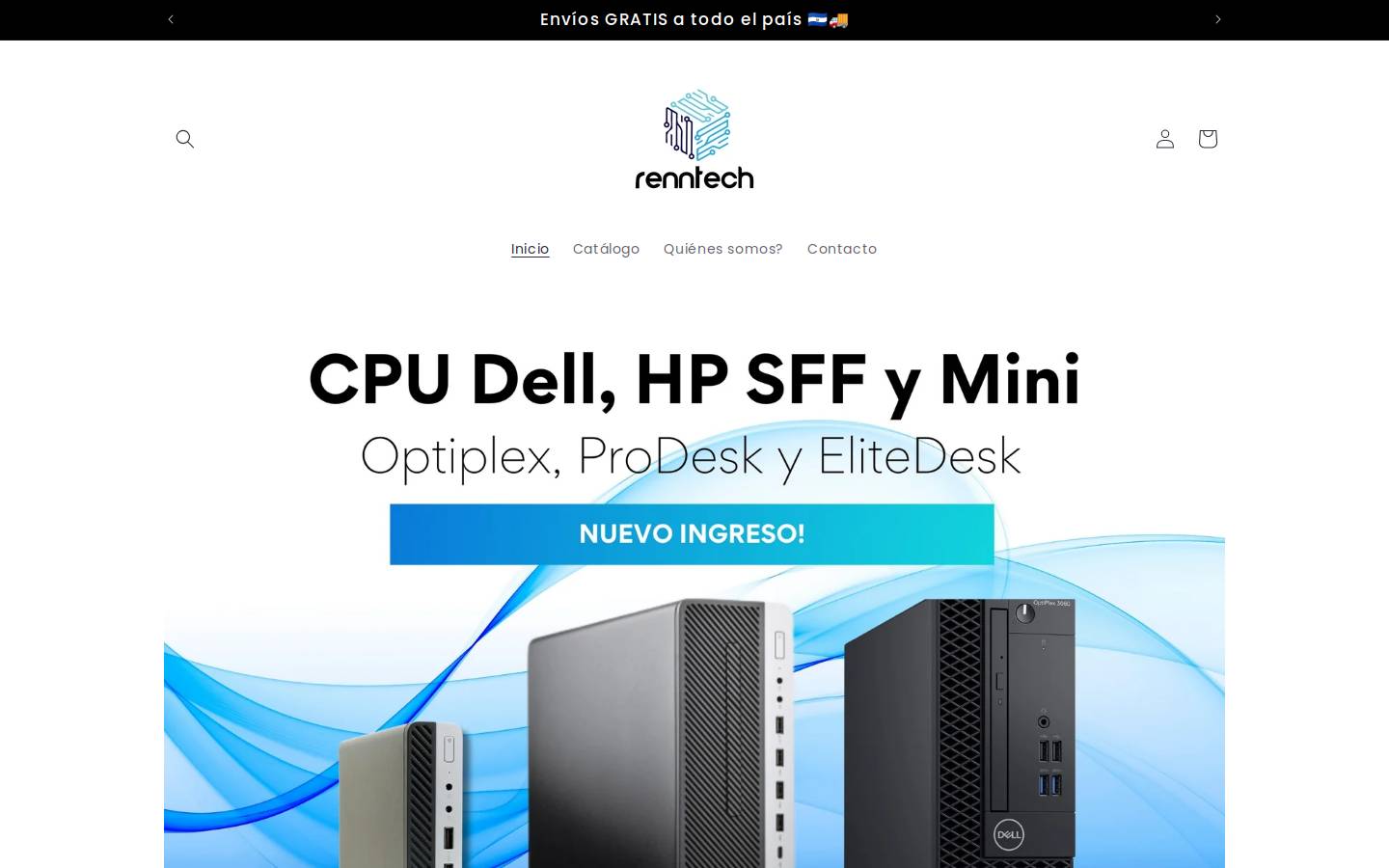 renntechsv.com homepage screenshot
