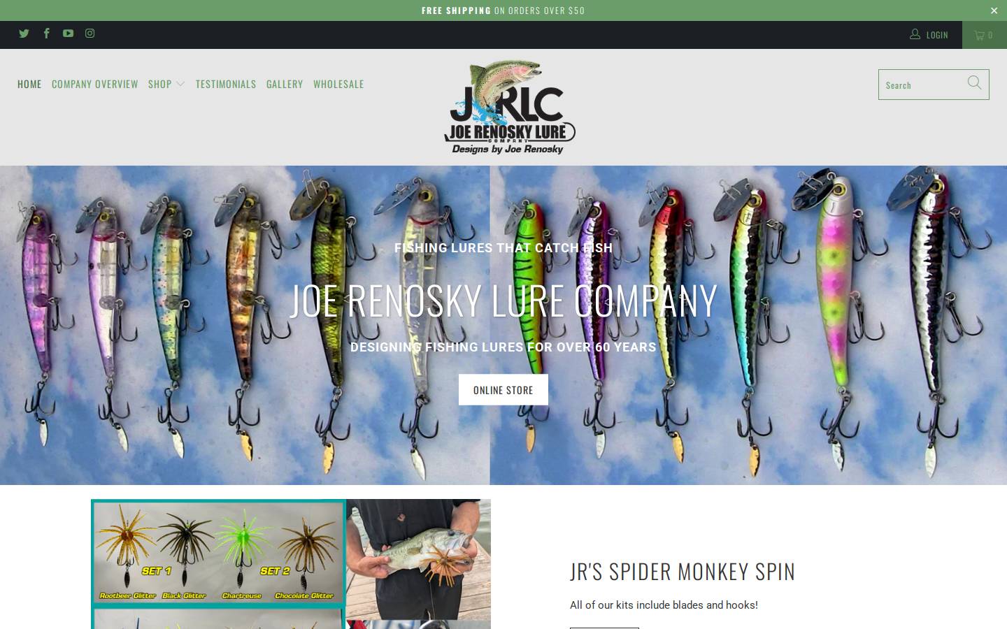 renobaitcompany.com homepage screenshot