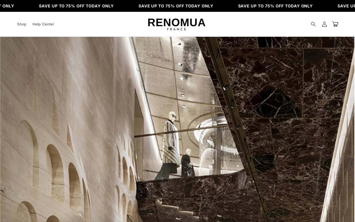 renomua.com homepage screenshot