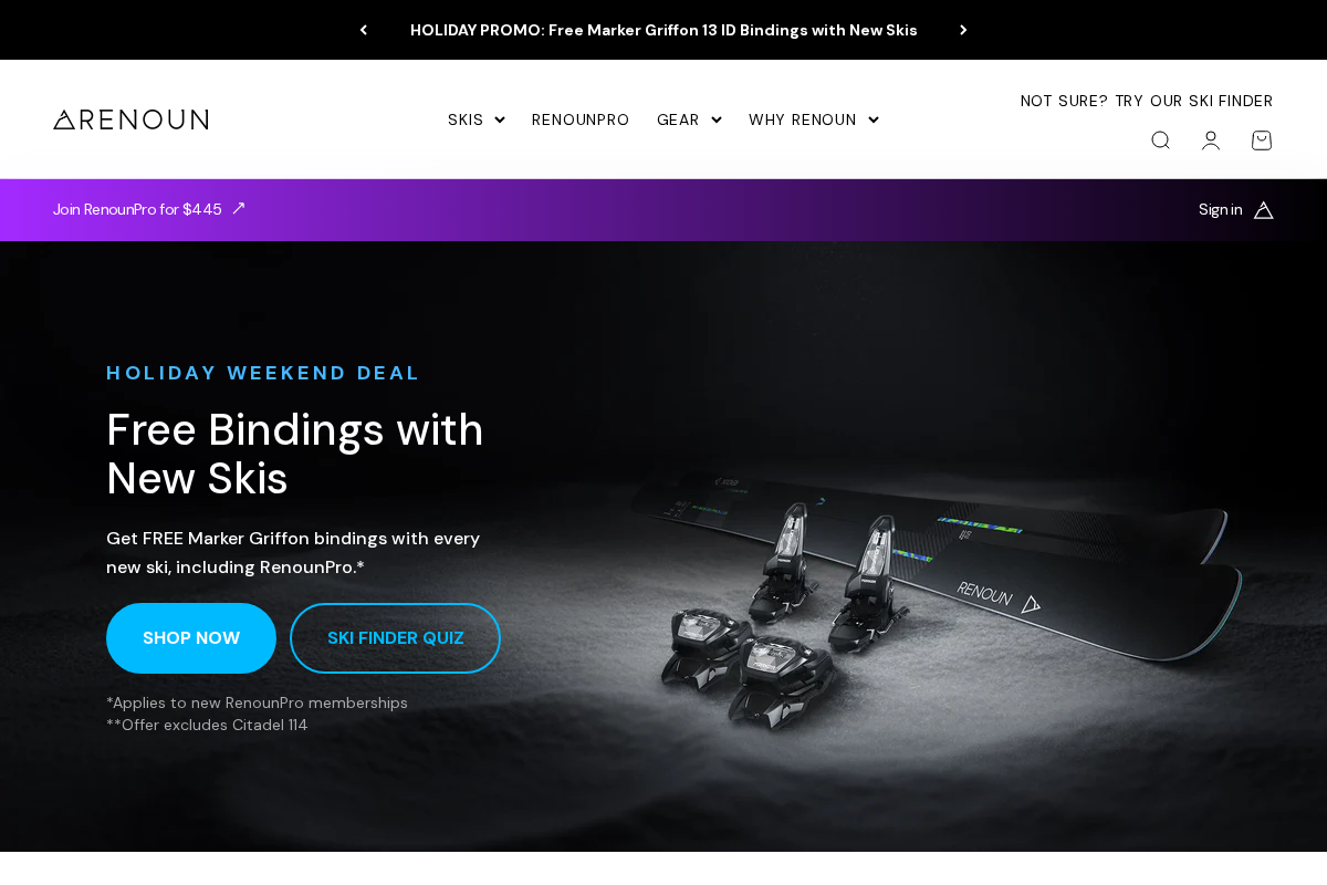 renoun.com homepage screenshot