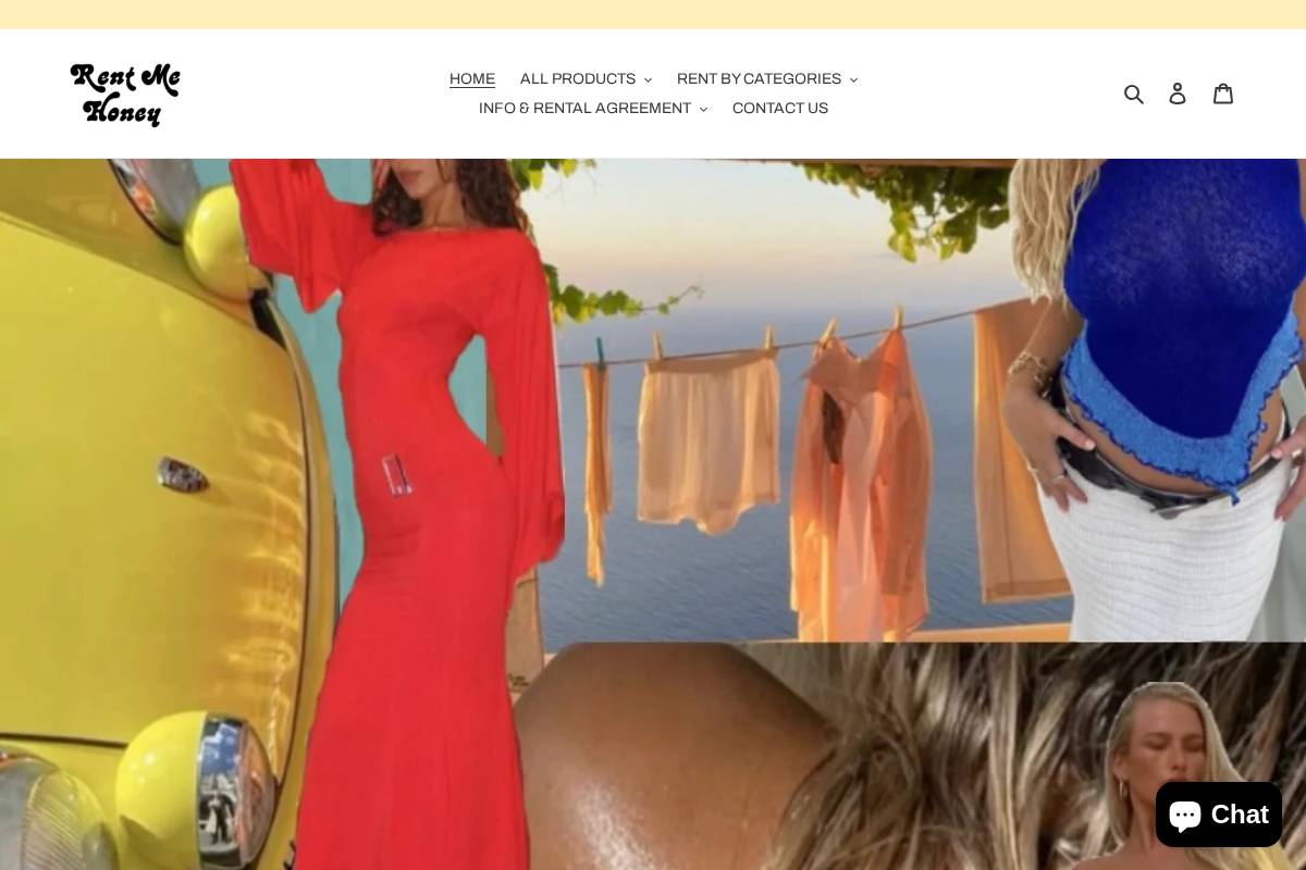 rentmehoney.com homepage screenshot