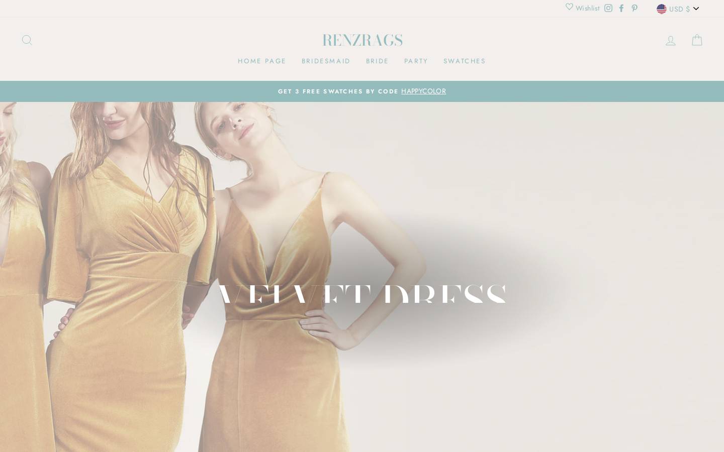 renzrags.com homepage screenshot
