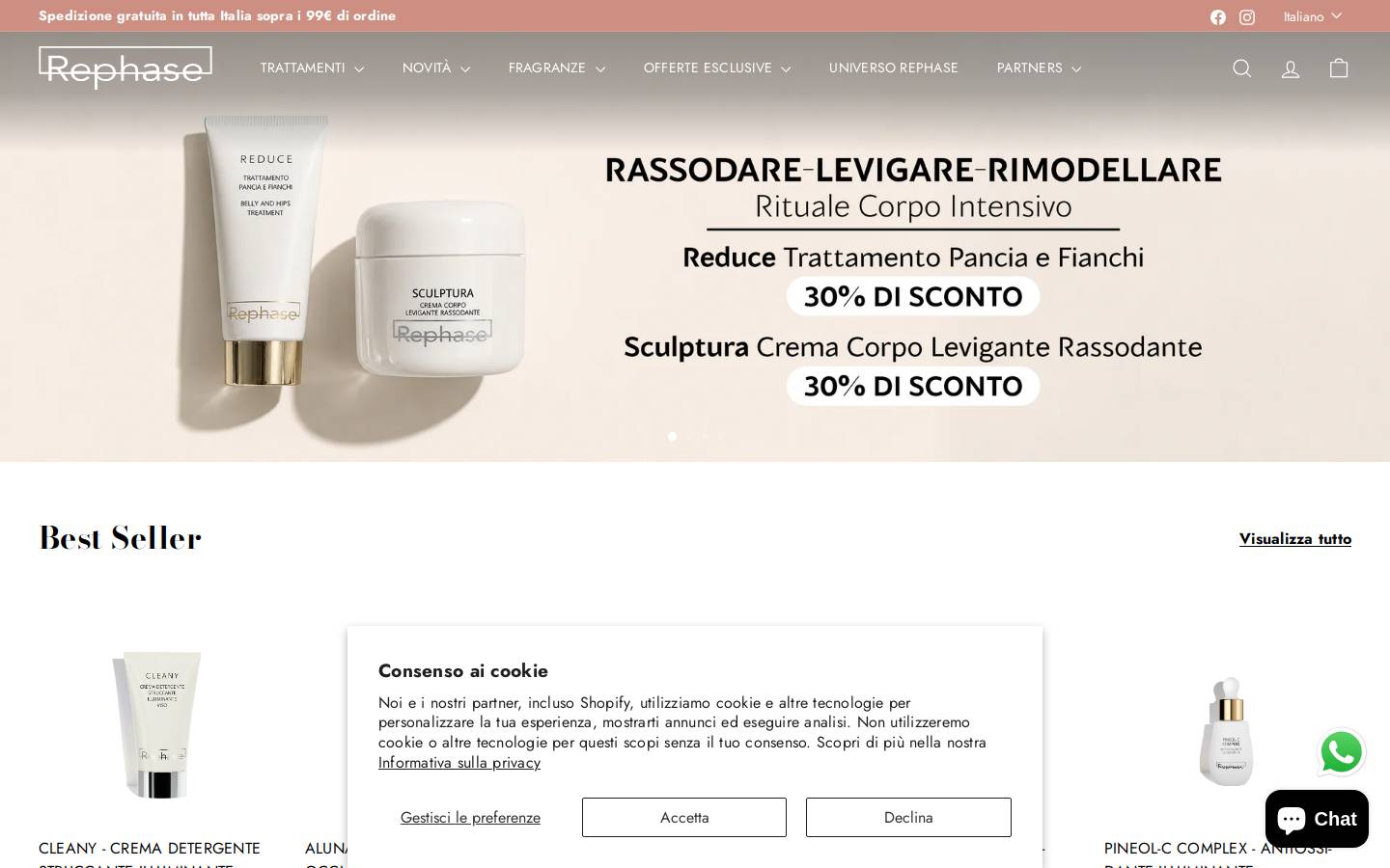 rephase.net homepage screenshot