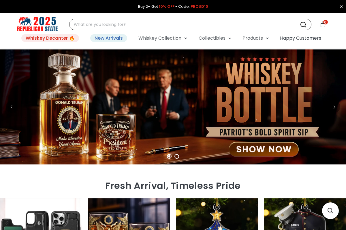 Republican State homepage screenshot