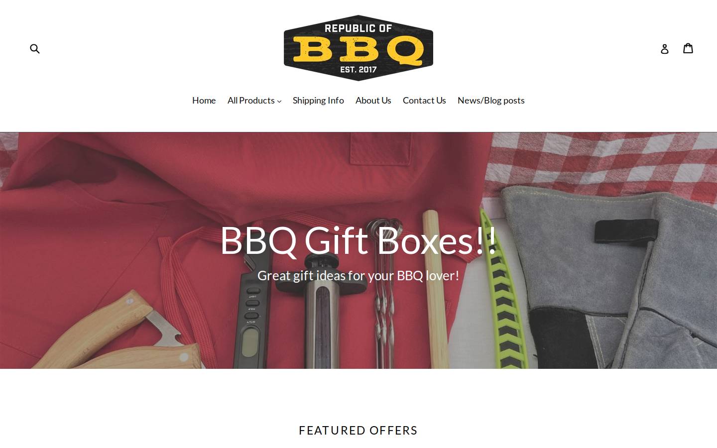 republicofbarbecue.com homepage screenshot
