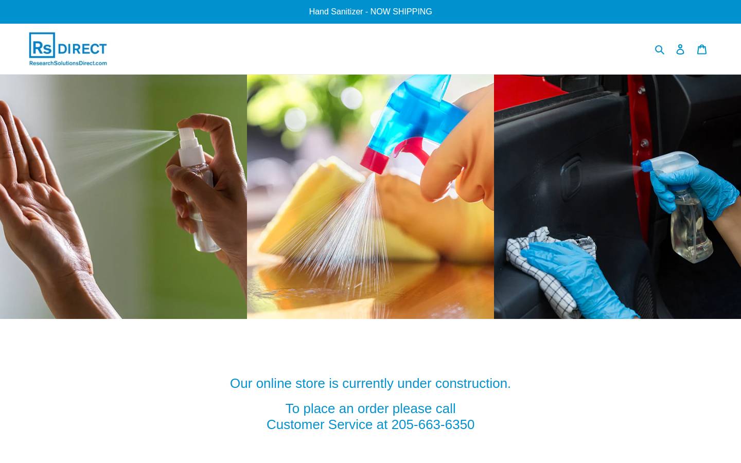 researchsolutionsdirect.com homepage screenshot