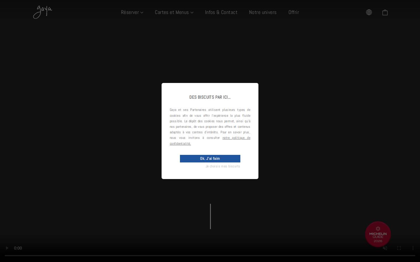 restaurantgaya.com homepage screenshot