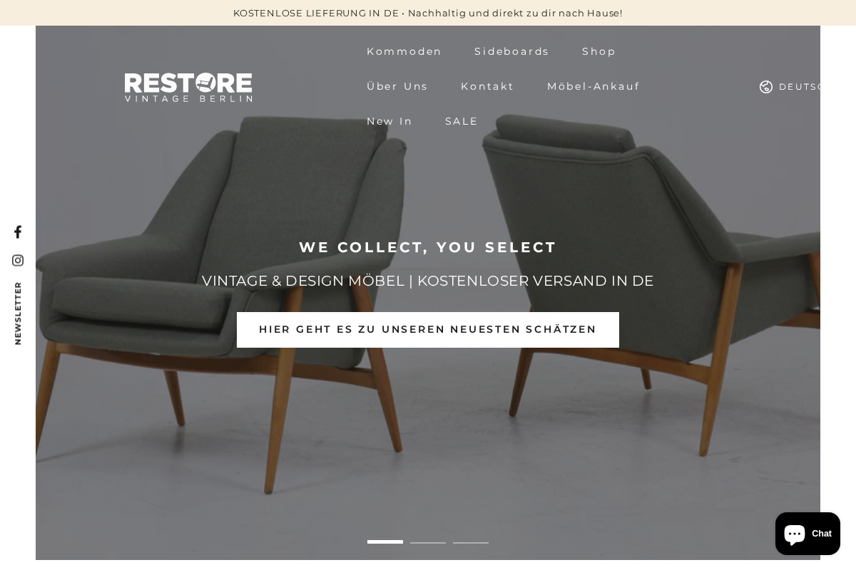 Restoreberlin homepage screenshot