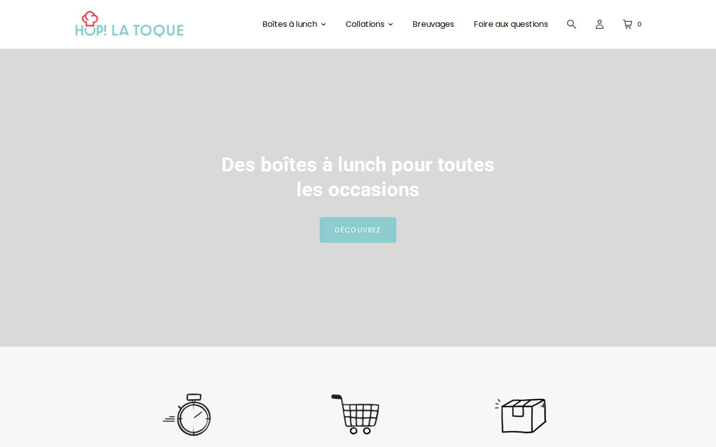 restosplaisirstraiteur.com homepage screenshot