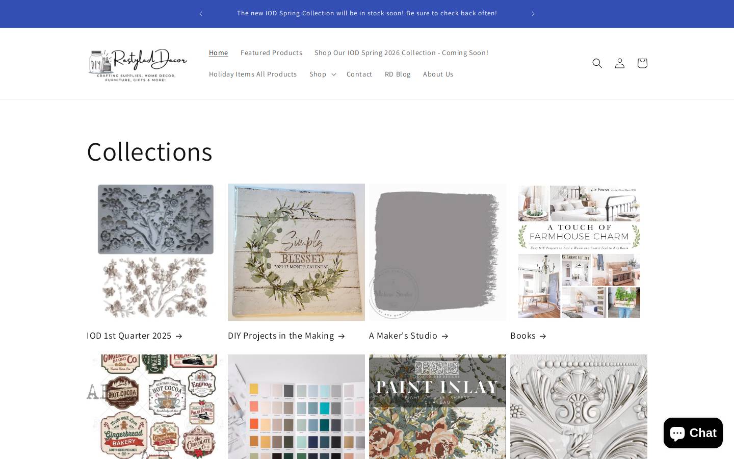 restyleddecor.net homepage screenshot