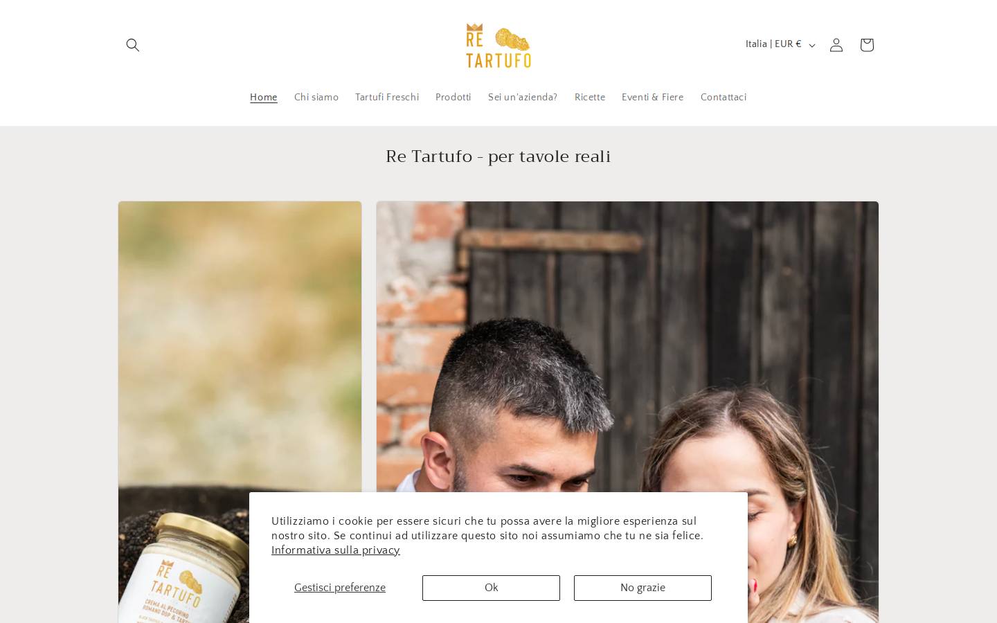 retartufoshop.com homepage screenshot
