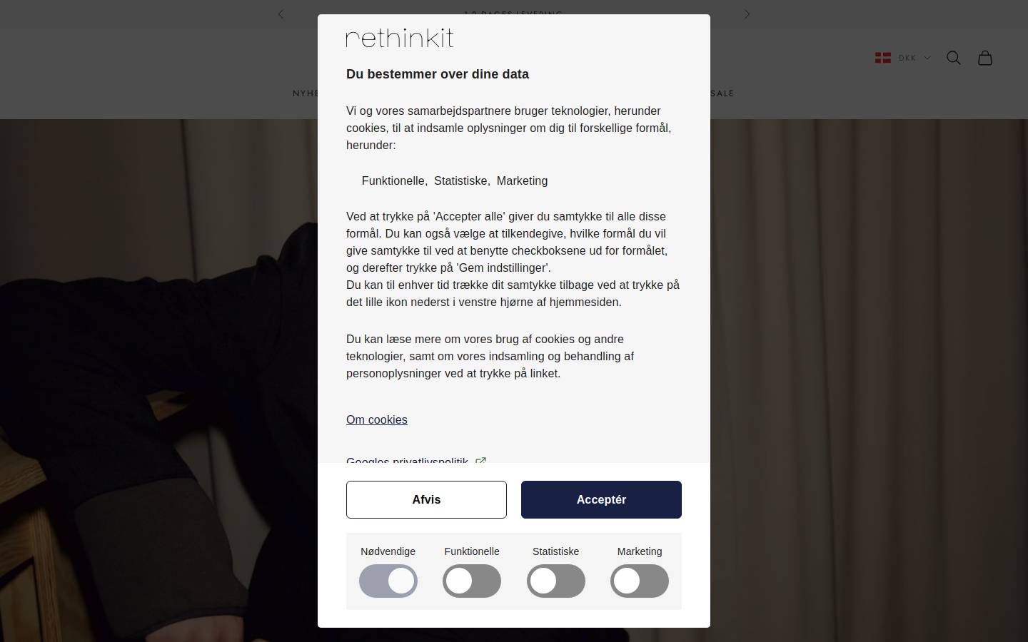 Rethinkit Studios homepage screenshot
