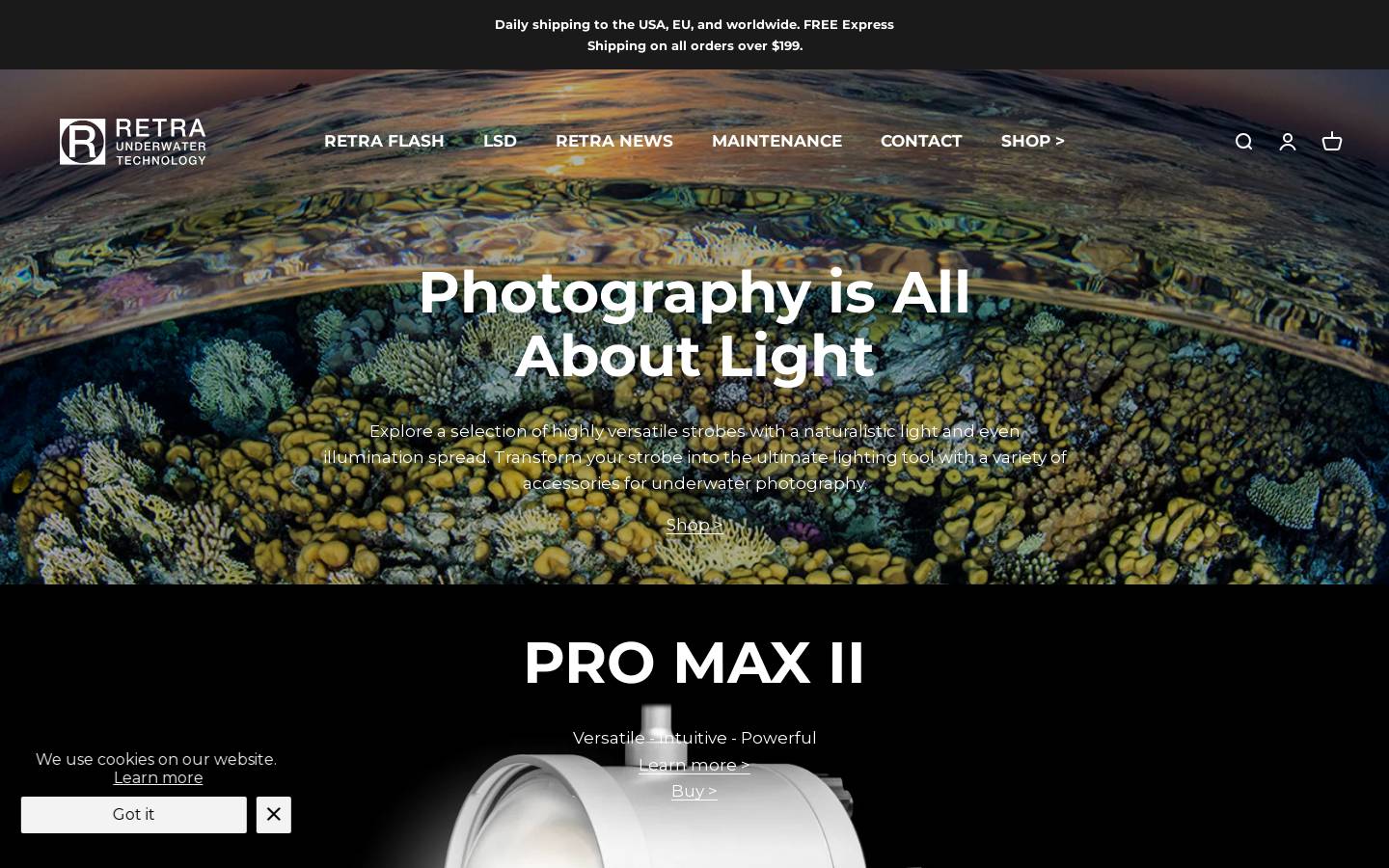 retra-uwt.com homepage screenshot