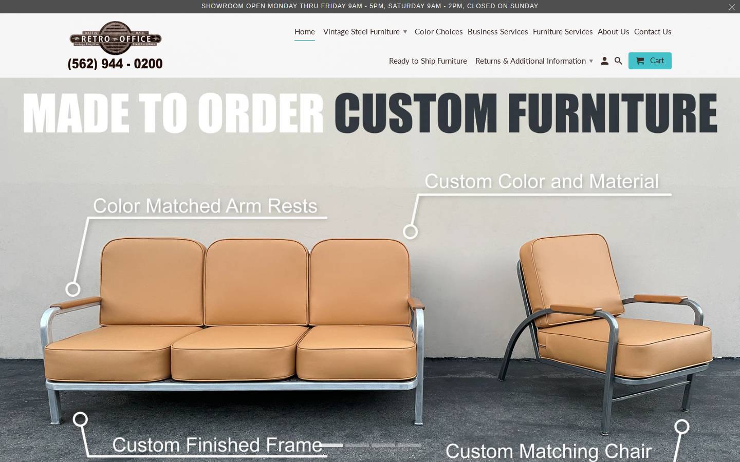retrooffice.com homepage screenshot