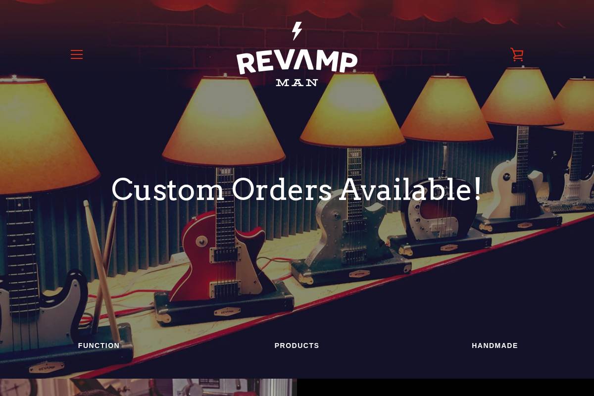 revampman.com homepage screenshot