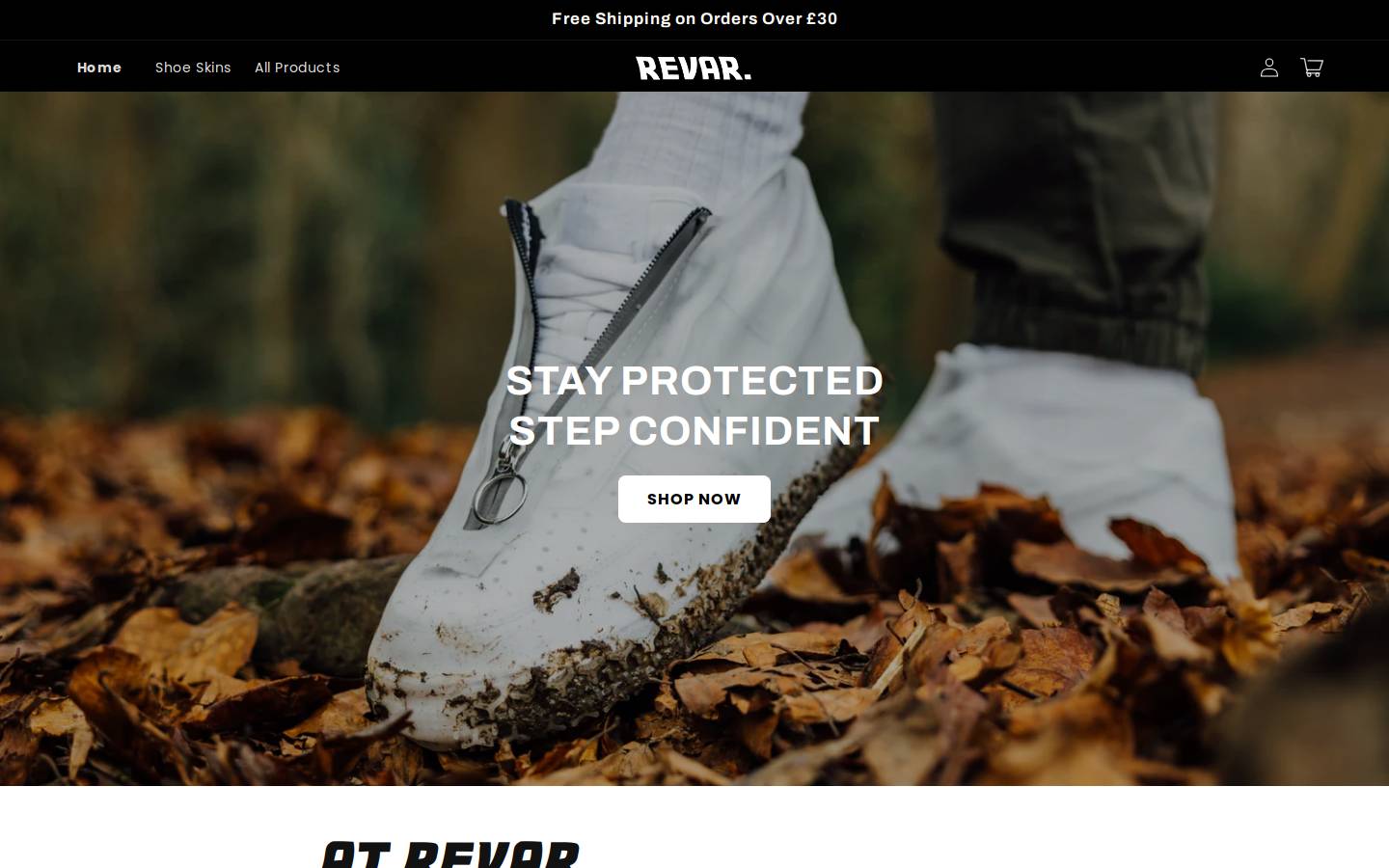 revar.shop homepage screenshot