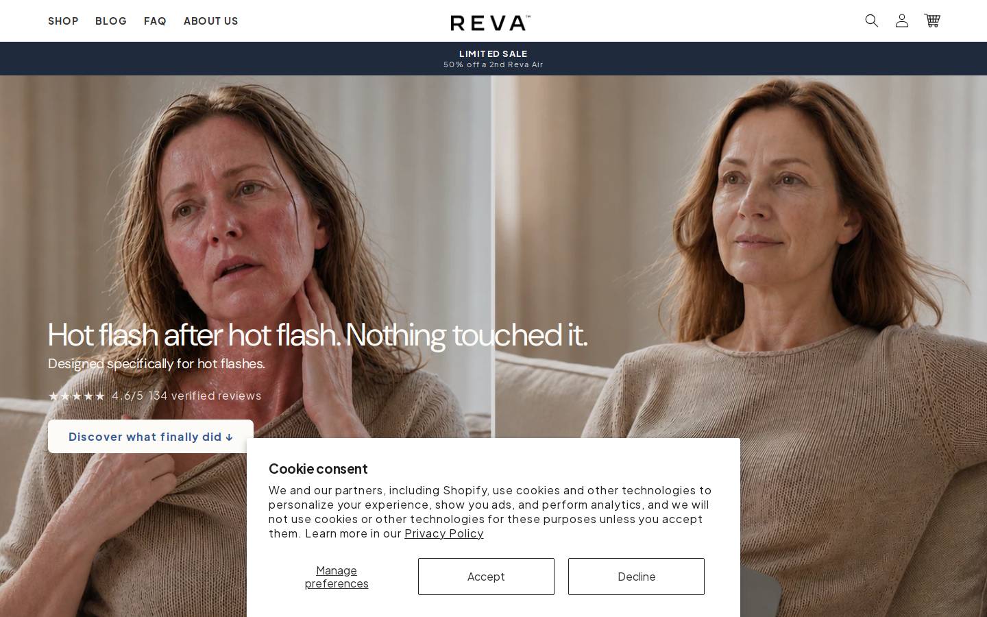 revastores.com homepage screenshot