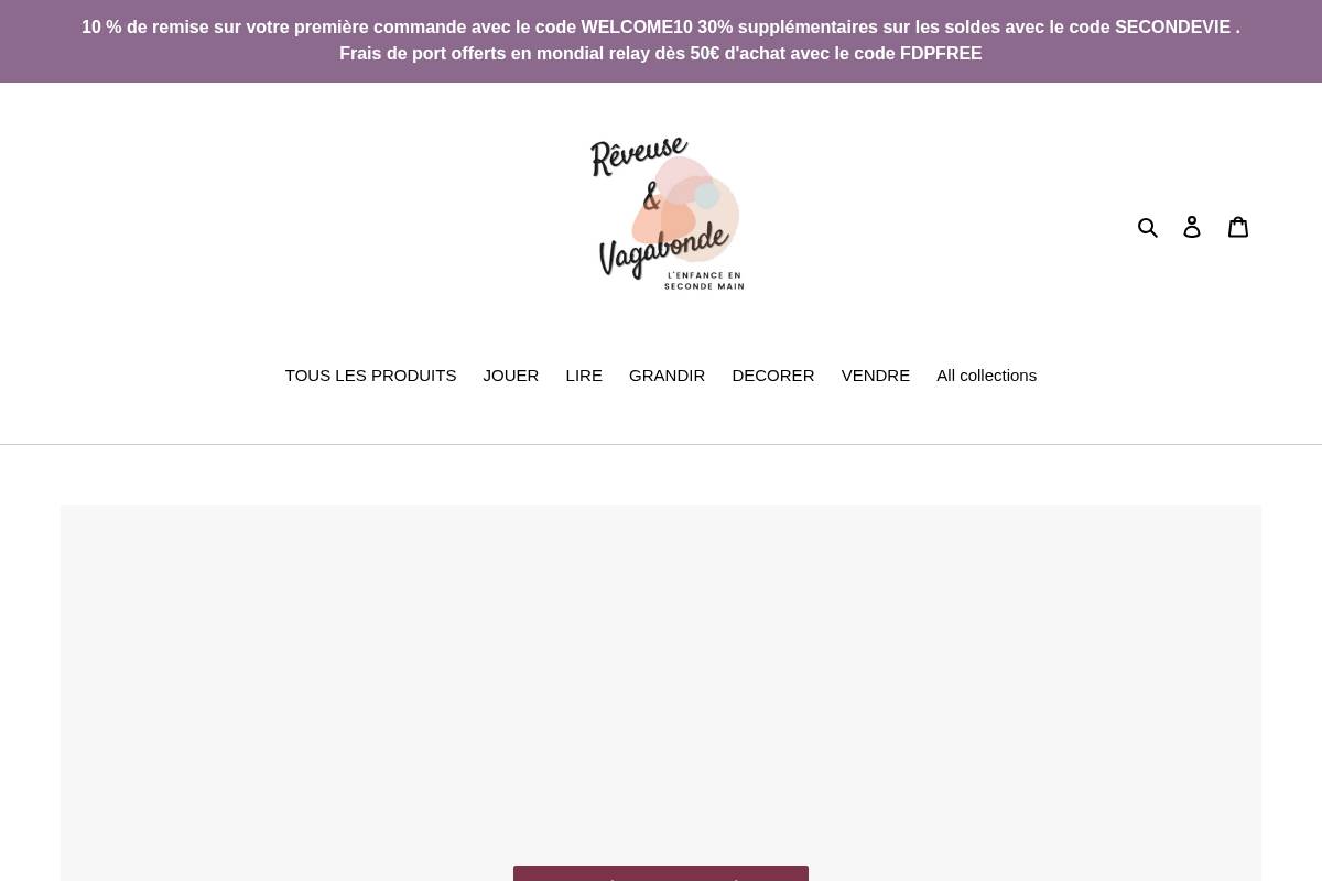 Reveusesetvagabondes homepage screenshot