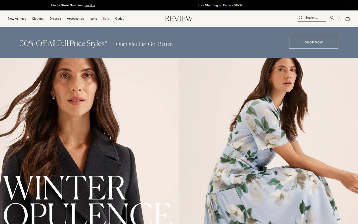Review Australia homepage screenshot