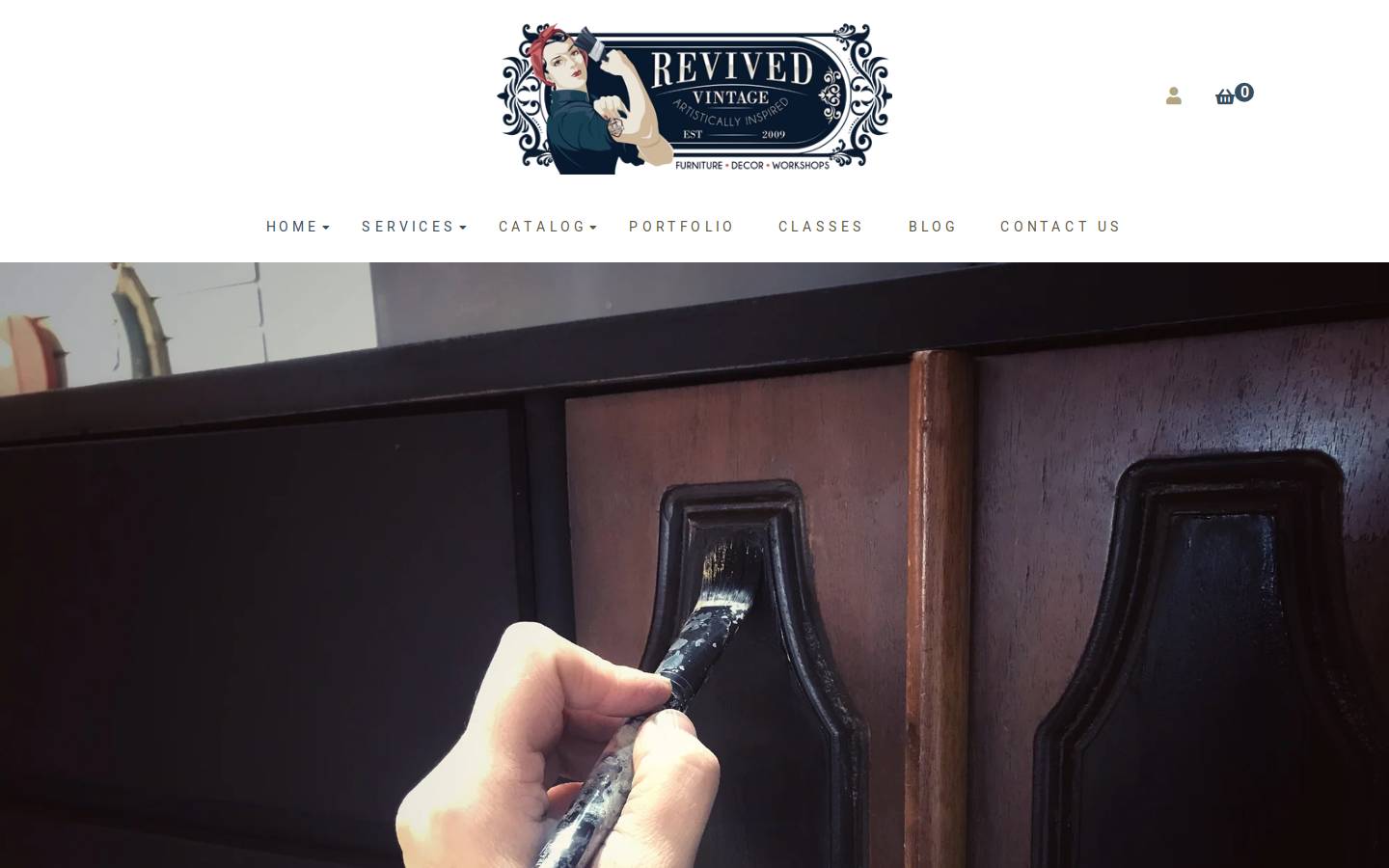 revivedvintage.ca homepage screenshot