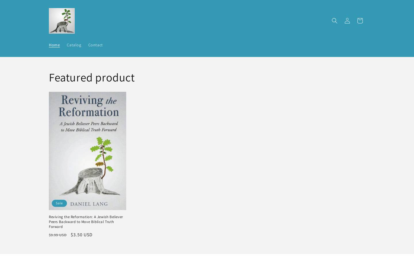 revivingthereformation.com homepage screenshot