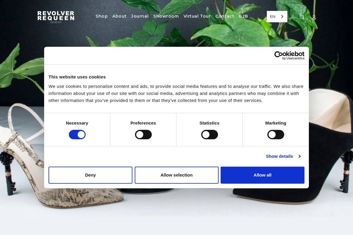 revolver-requeen.com homepage screenshot