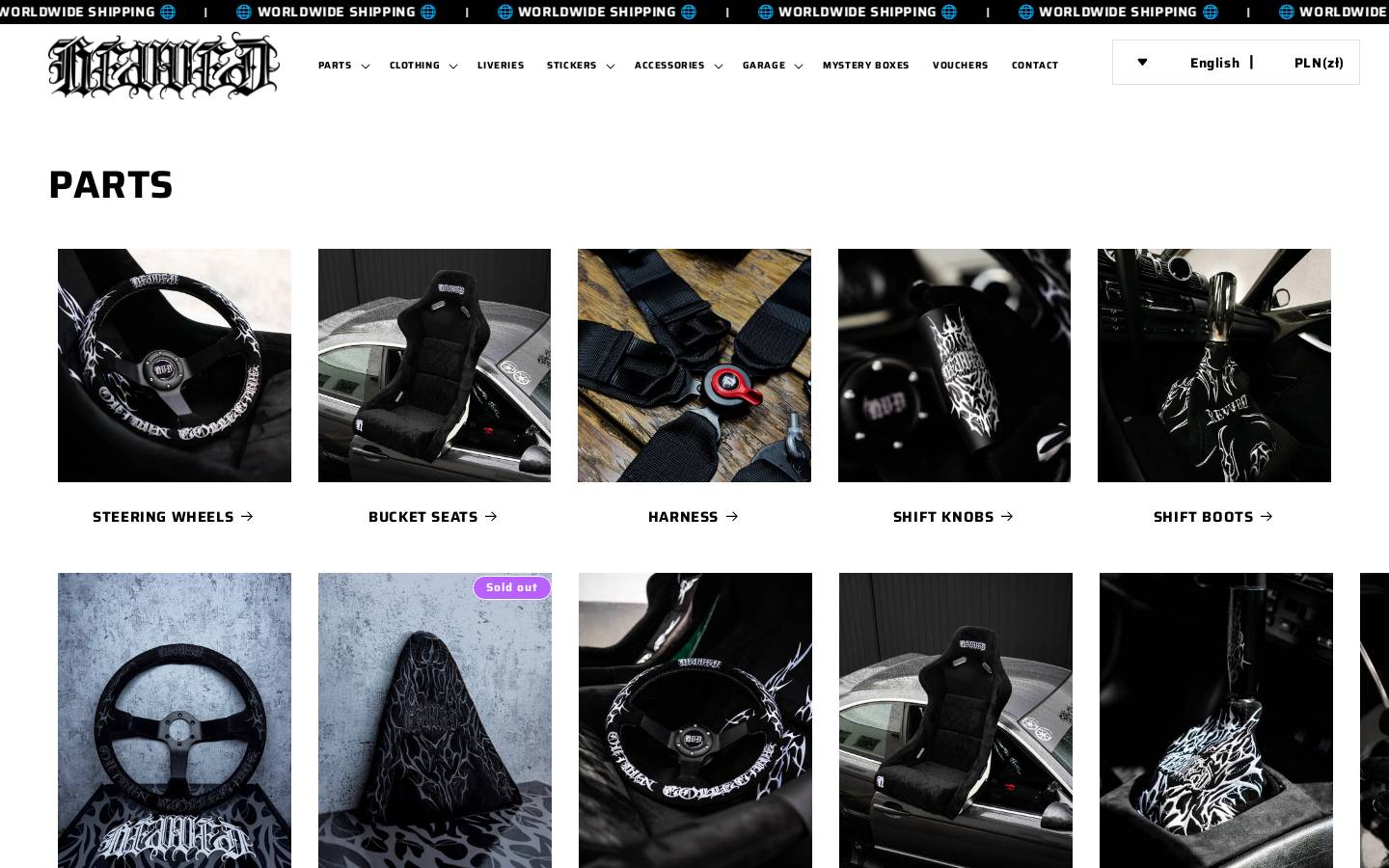 revved.pl homepage screenshot