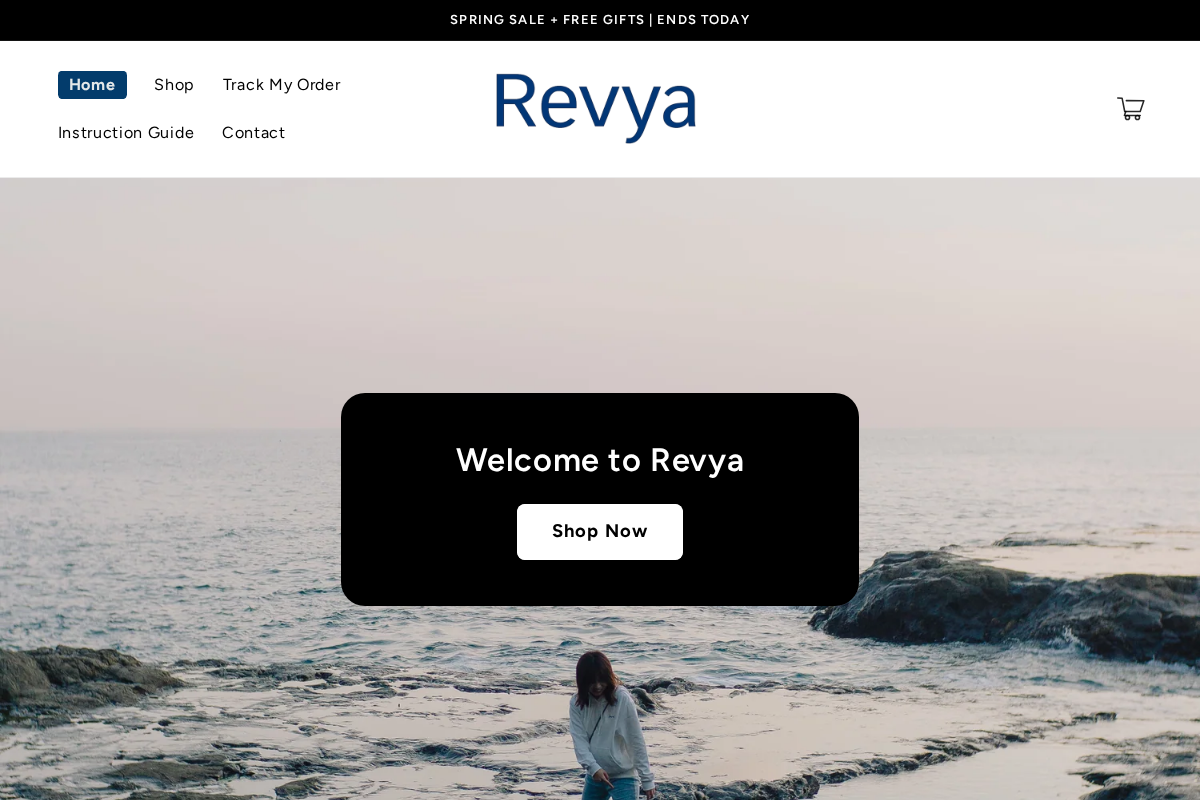 revya.co homepage screenshot