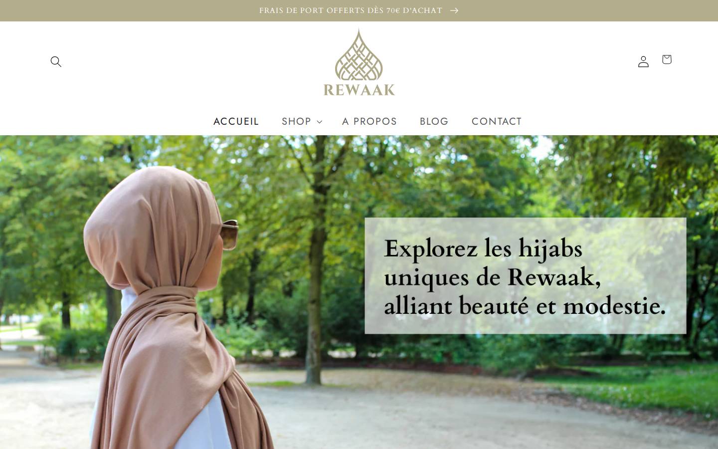 rewaak.com homepage screenshot