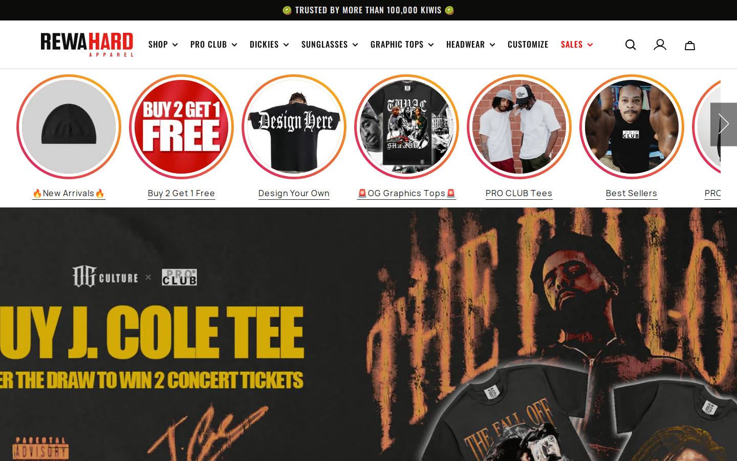 rewahard.com homepage screenshot