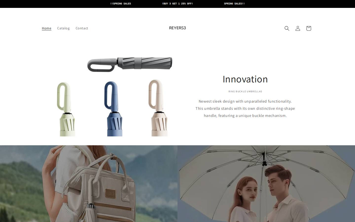 reyers3.shop homepage screenshot