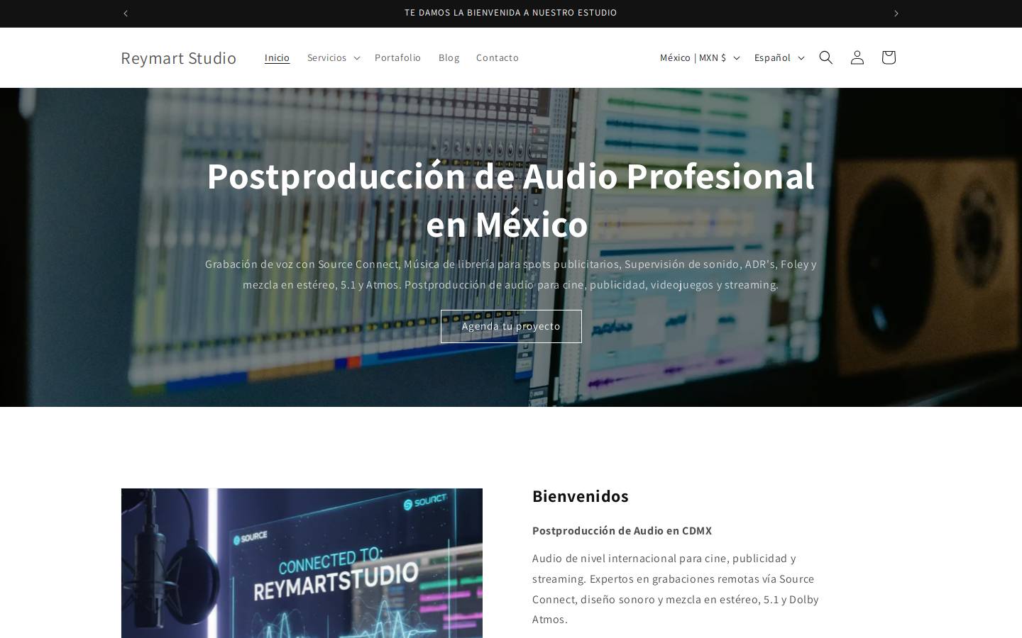 reymartstudio.com homepage screenshot