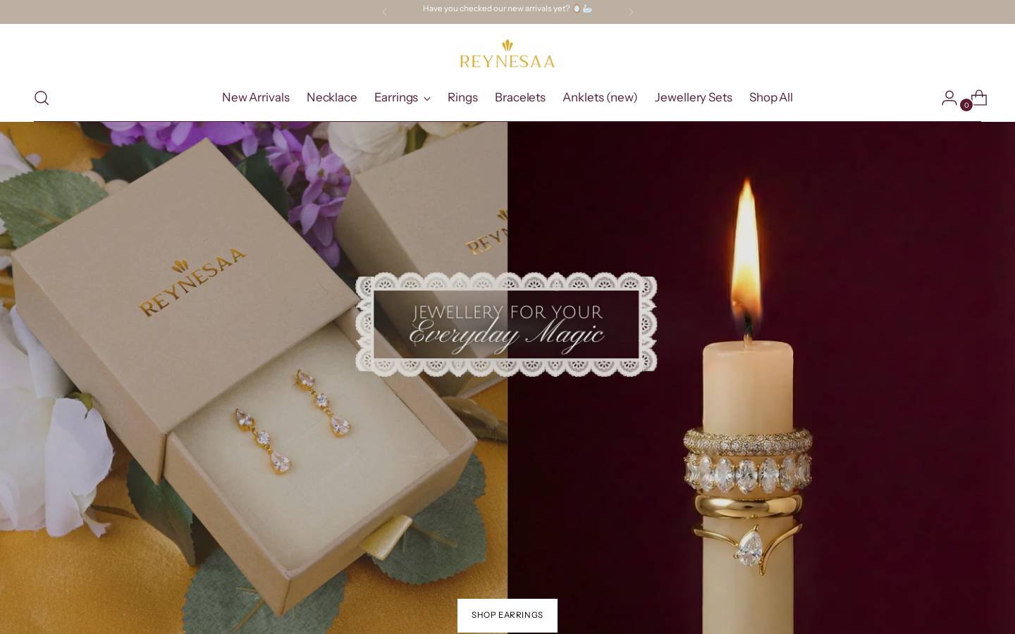 reynesaa.com homepage screenshot