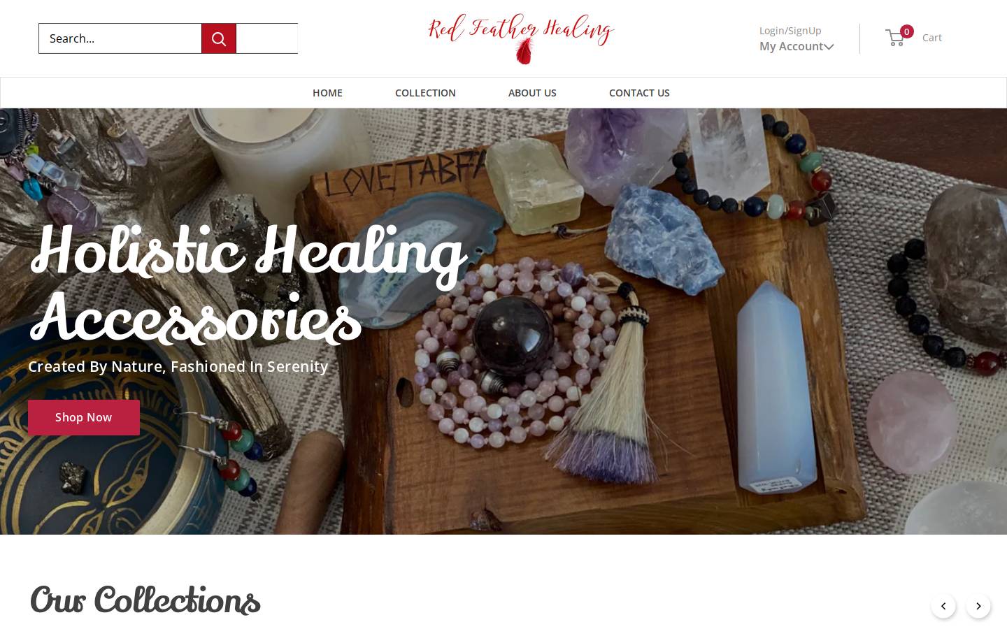 rfhealing.com homepage screenshot