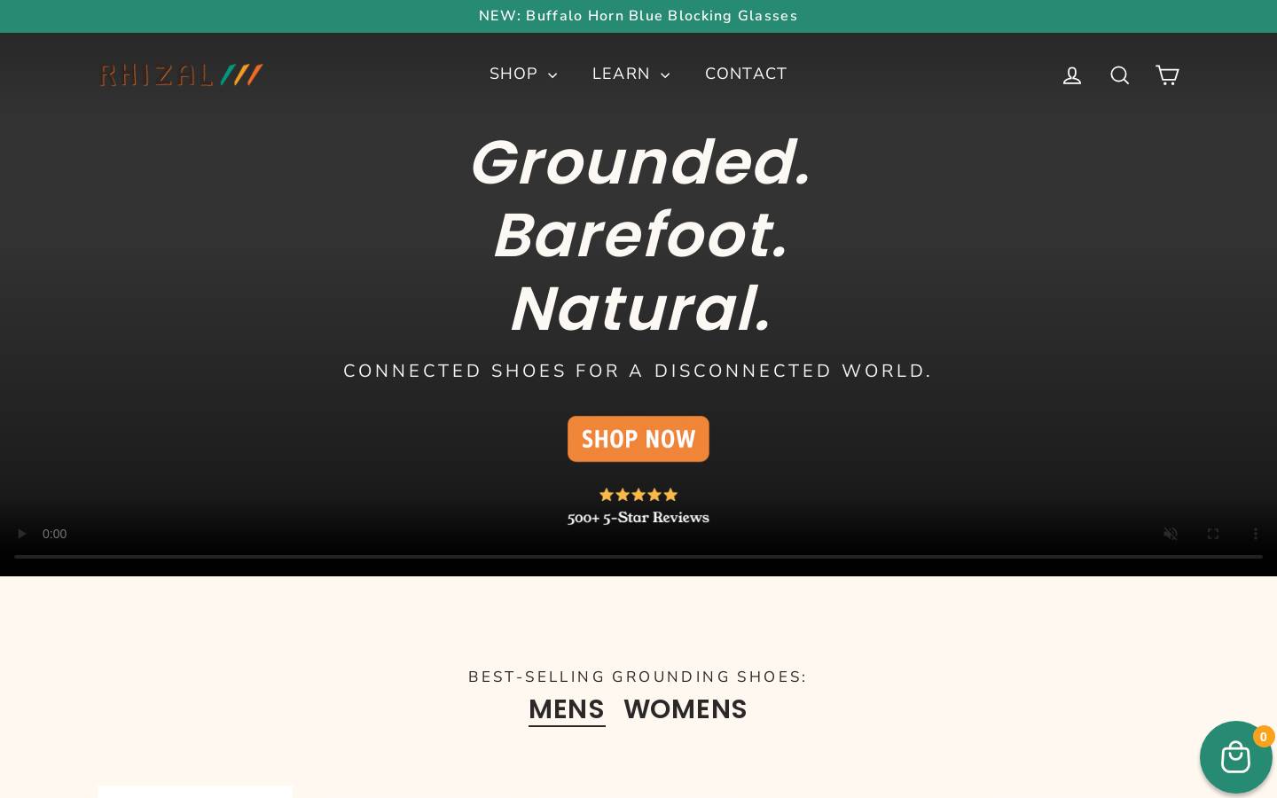 rhizal.co homepage screenshot
