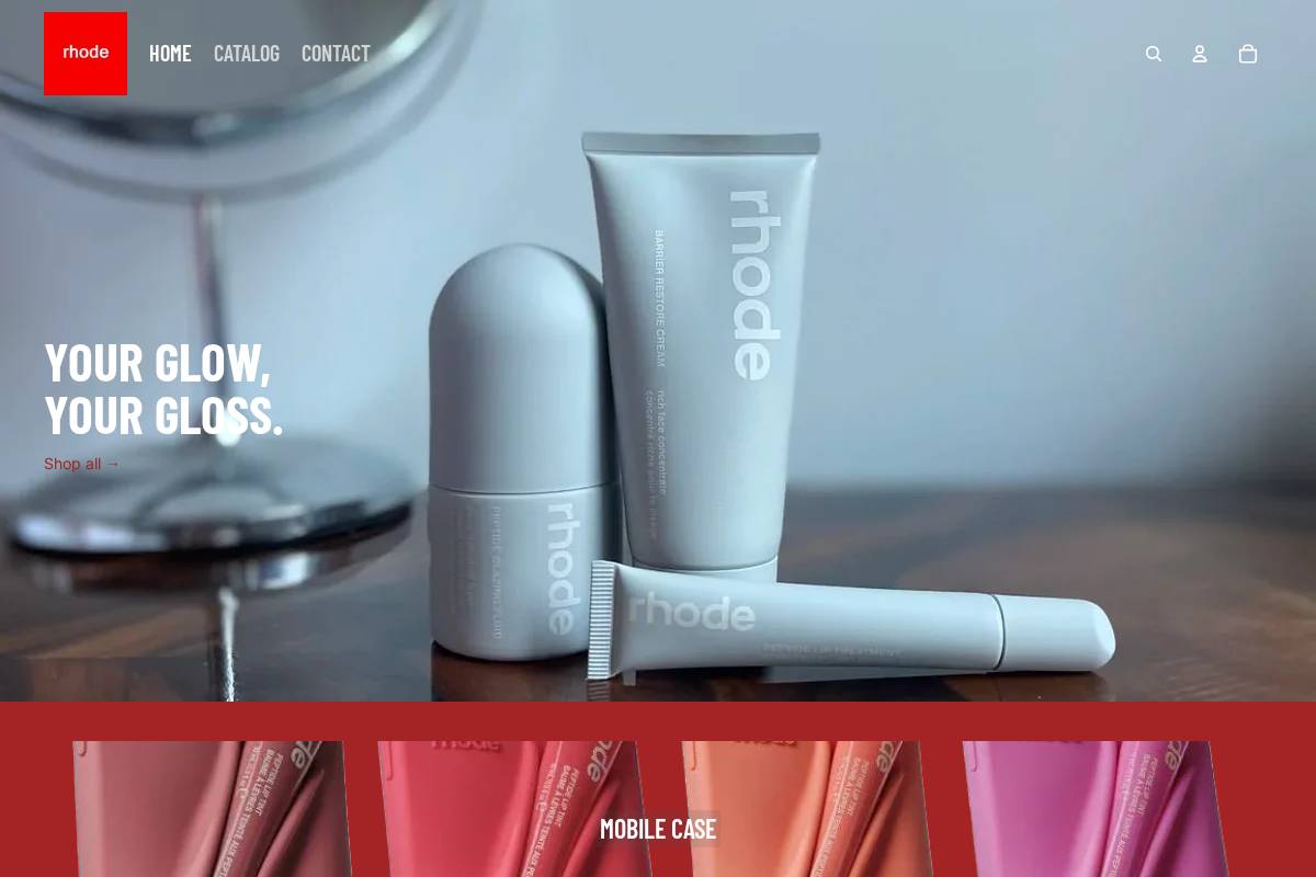 rhodes.pk homepage screenshot