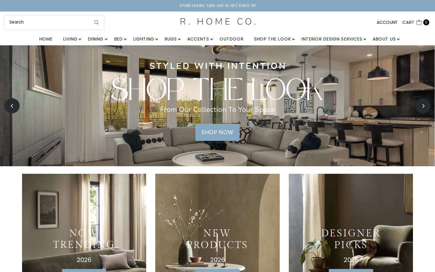 rhomeco.com homepage screenshot