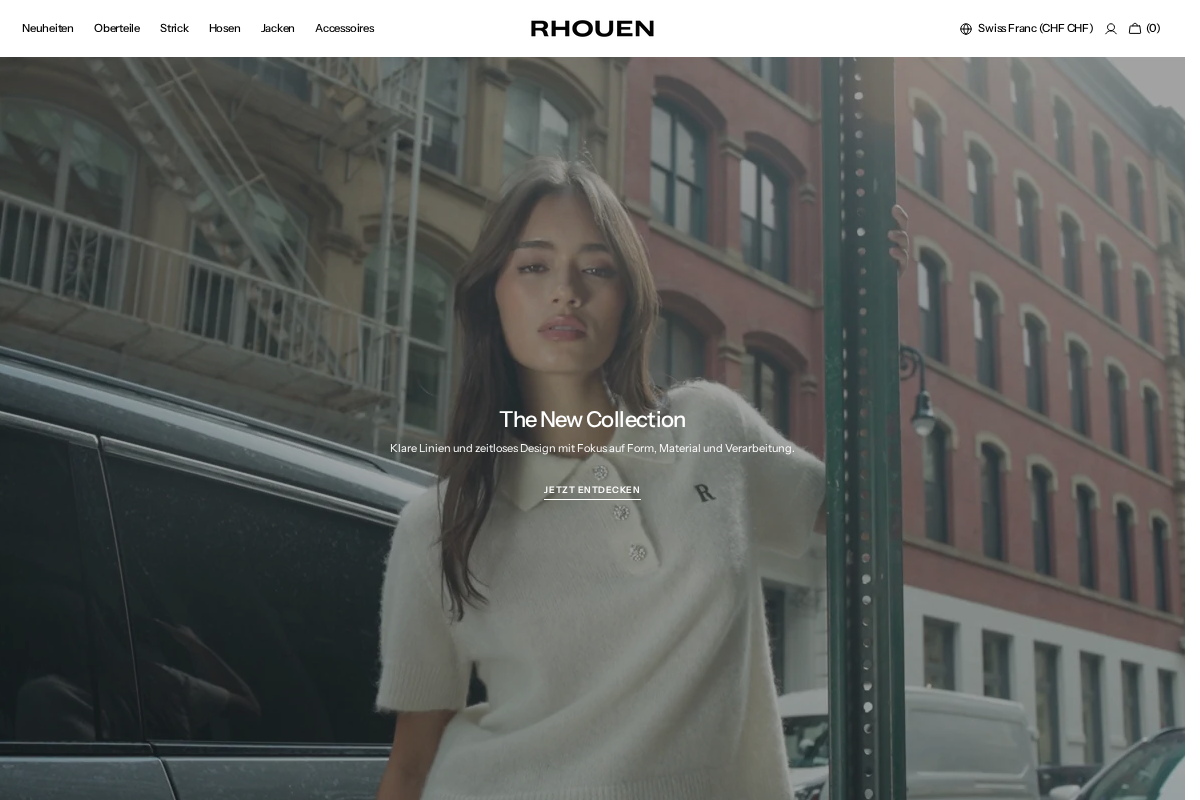 RHOUEN homepage screenshot