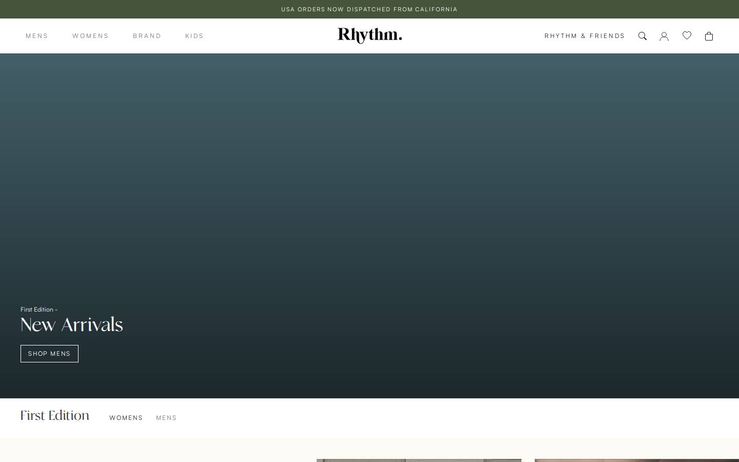 rhythmlivin.com homepage screenshot