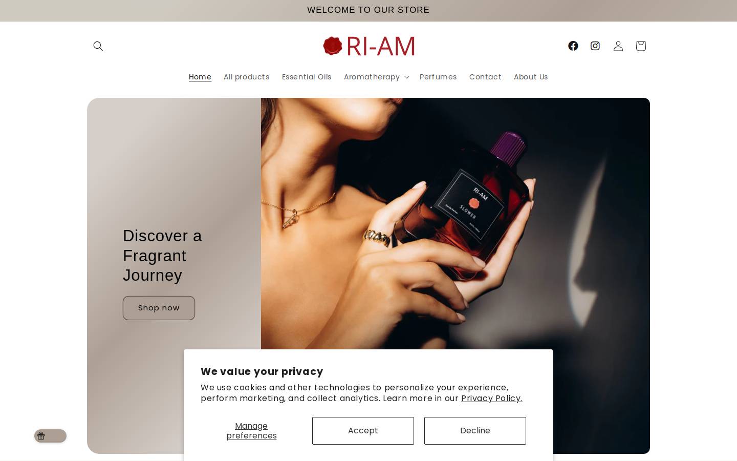 ri-am.co homepage screenshot