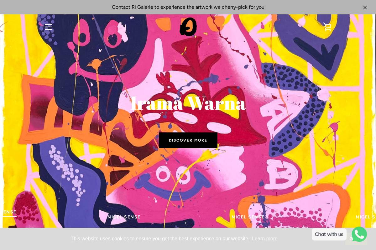 ri-galerie.com homepage screenshot