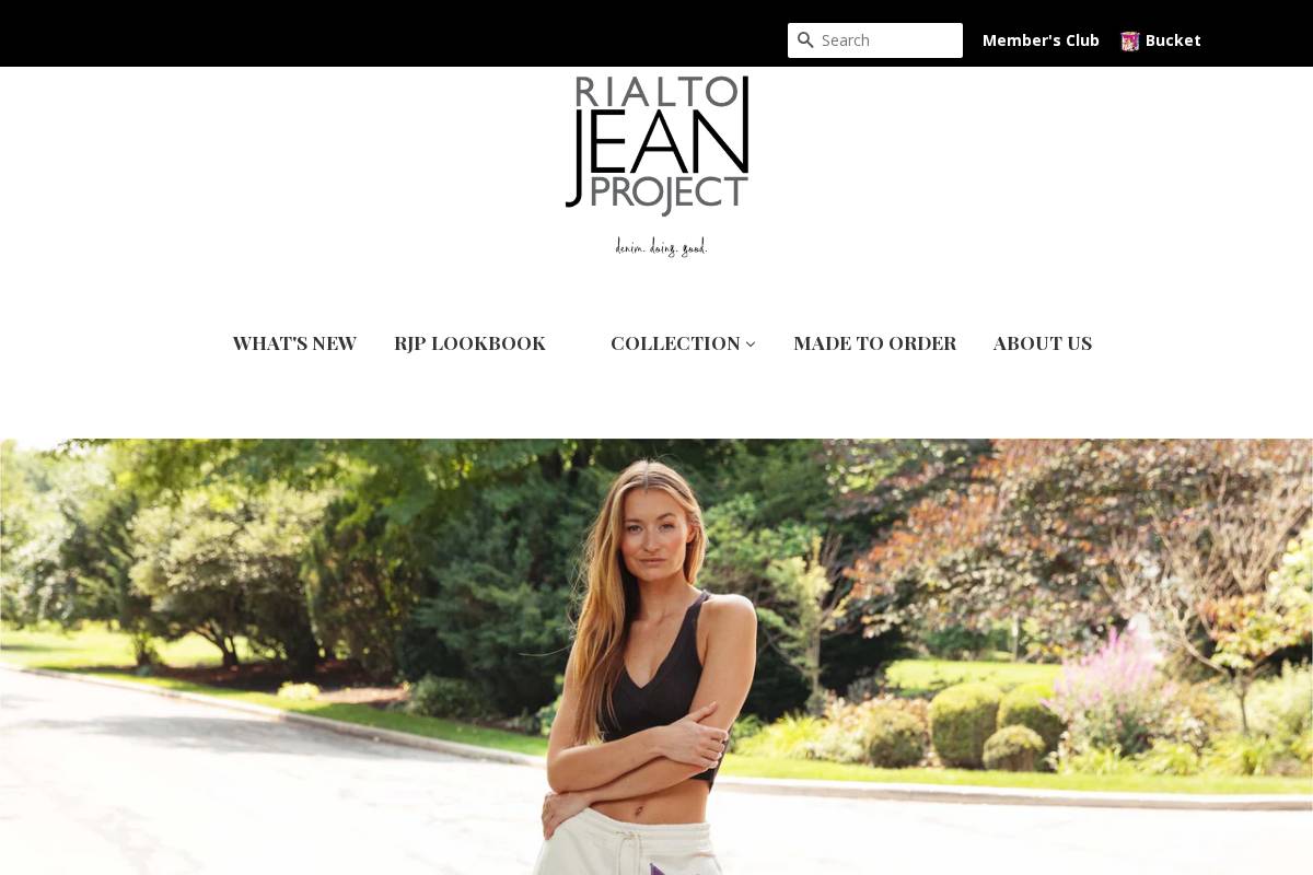 rialtojeanproject.com homepage screenshot