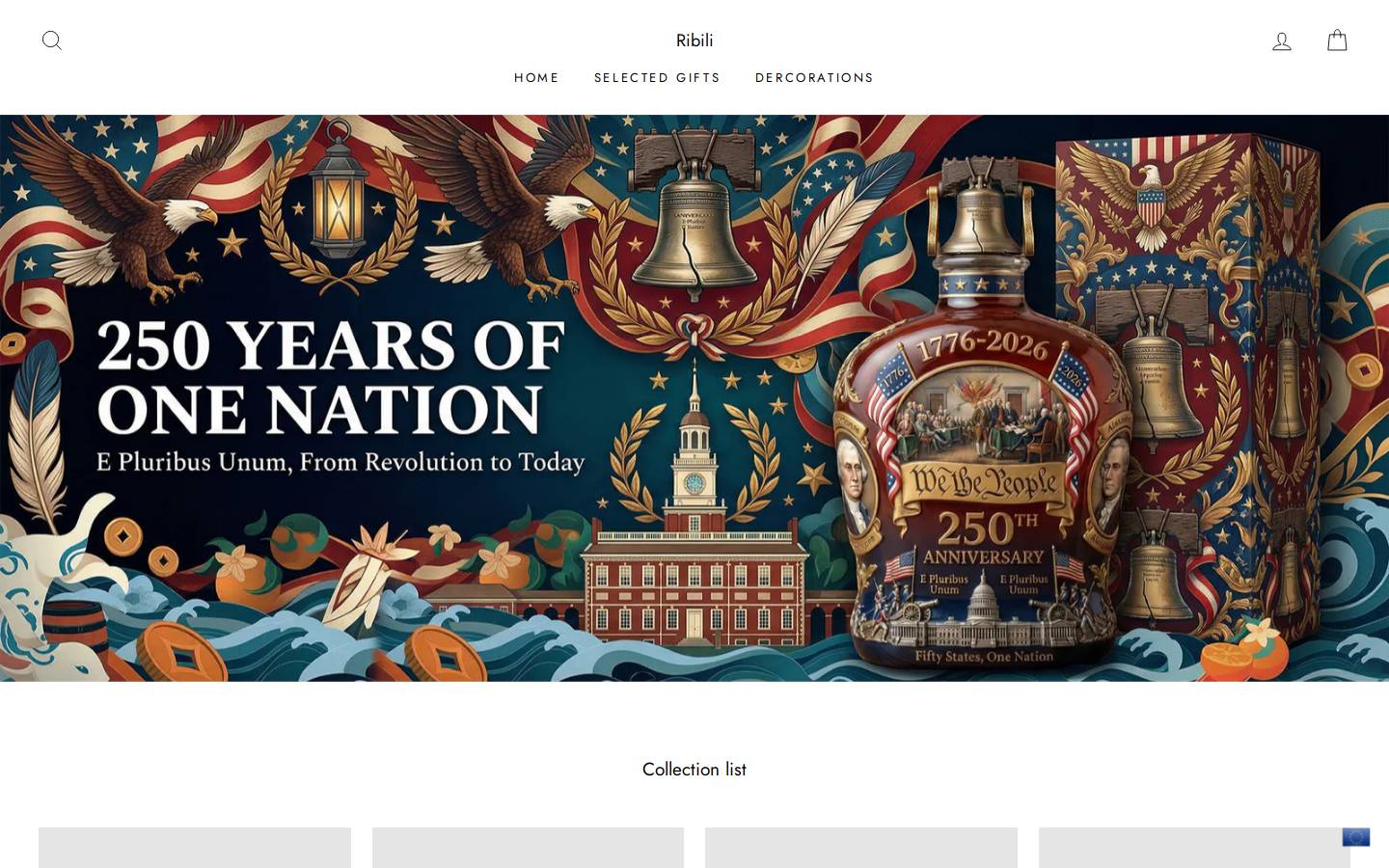 ribili.com homepage screenshot