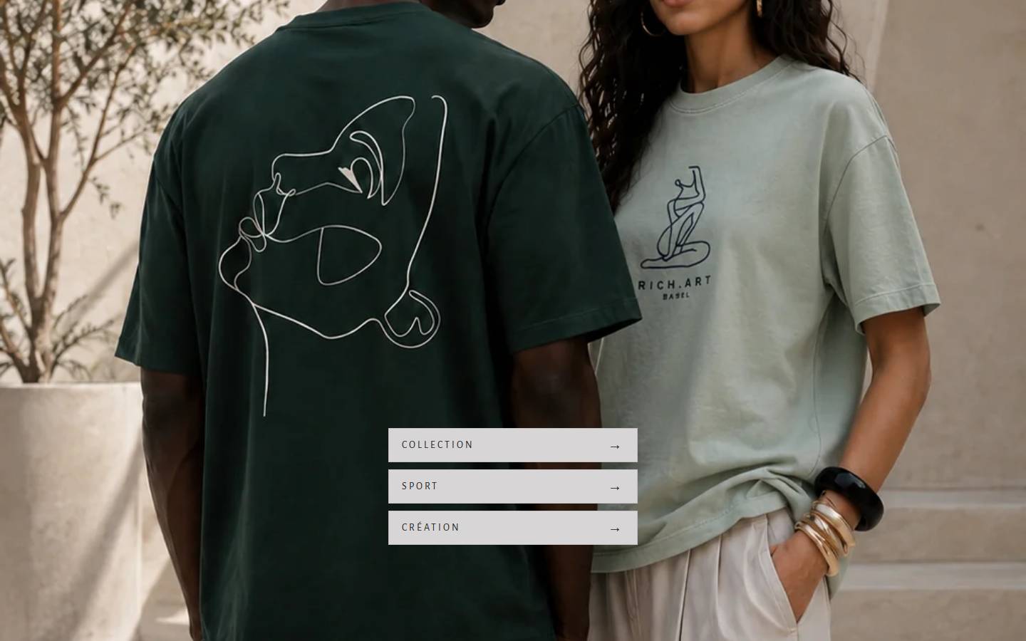 Rich Art homepage screenshot