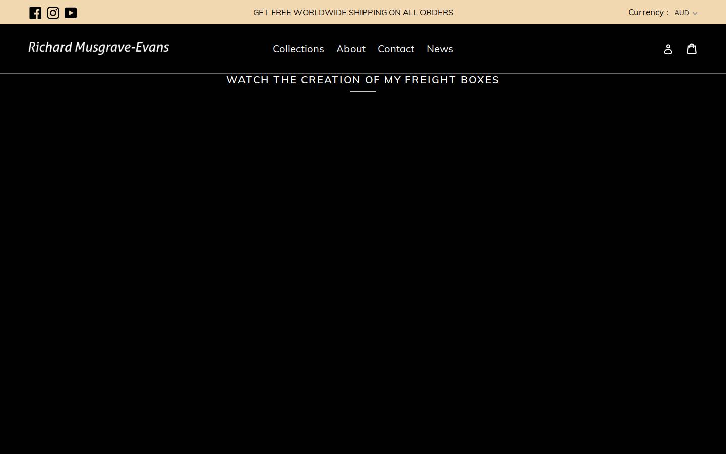richardmusgraveevans.com.au homepage screenshot