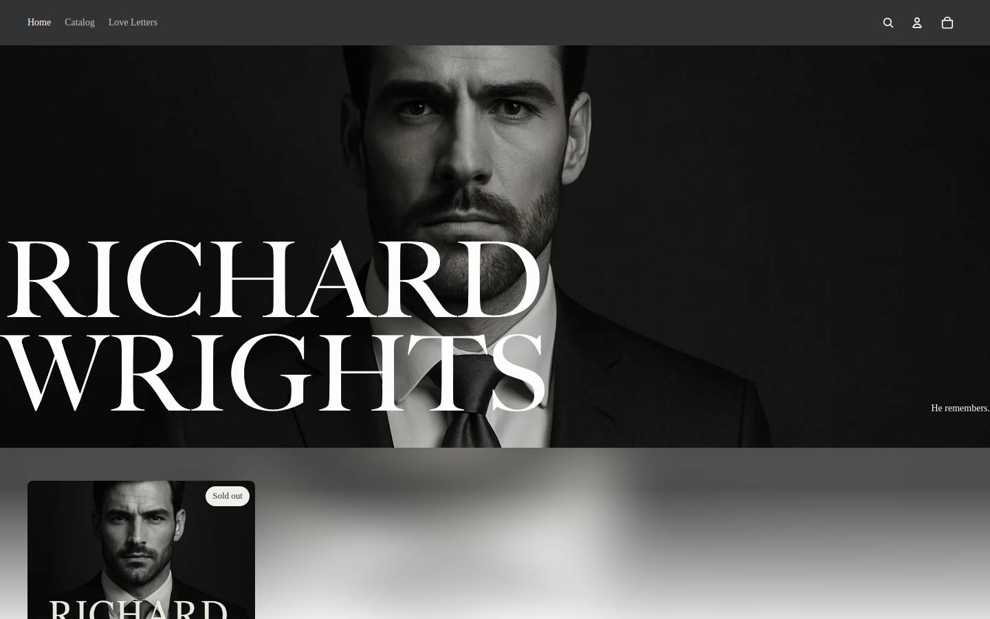 richardwrights.com homepage screenshot