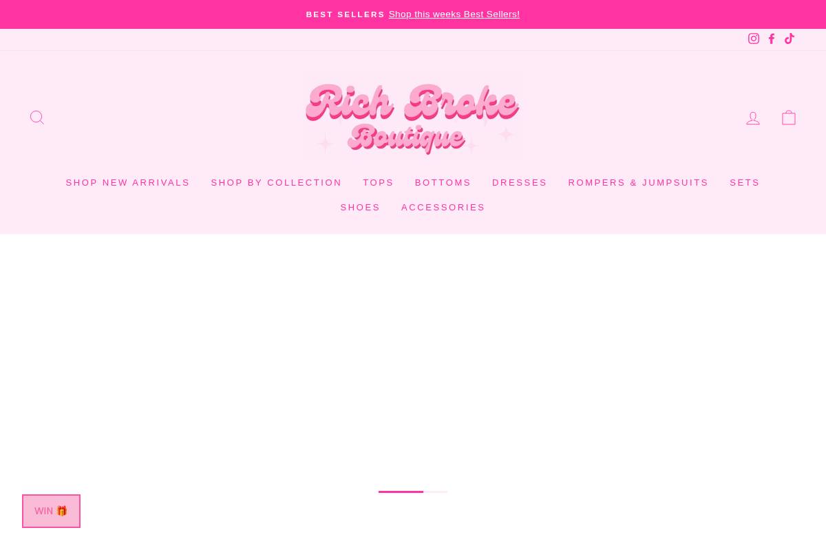 richbrokeboutique.com homepage screenshot