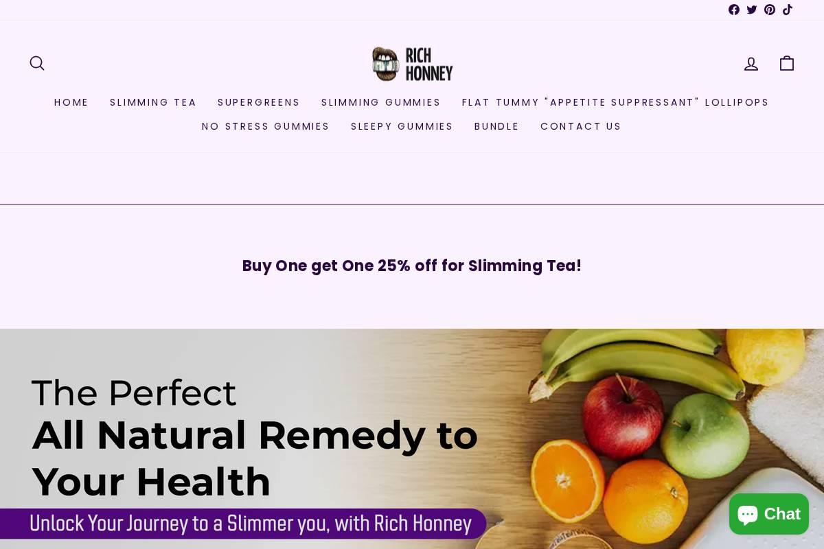 richhonney.us homepage screenshot