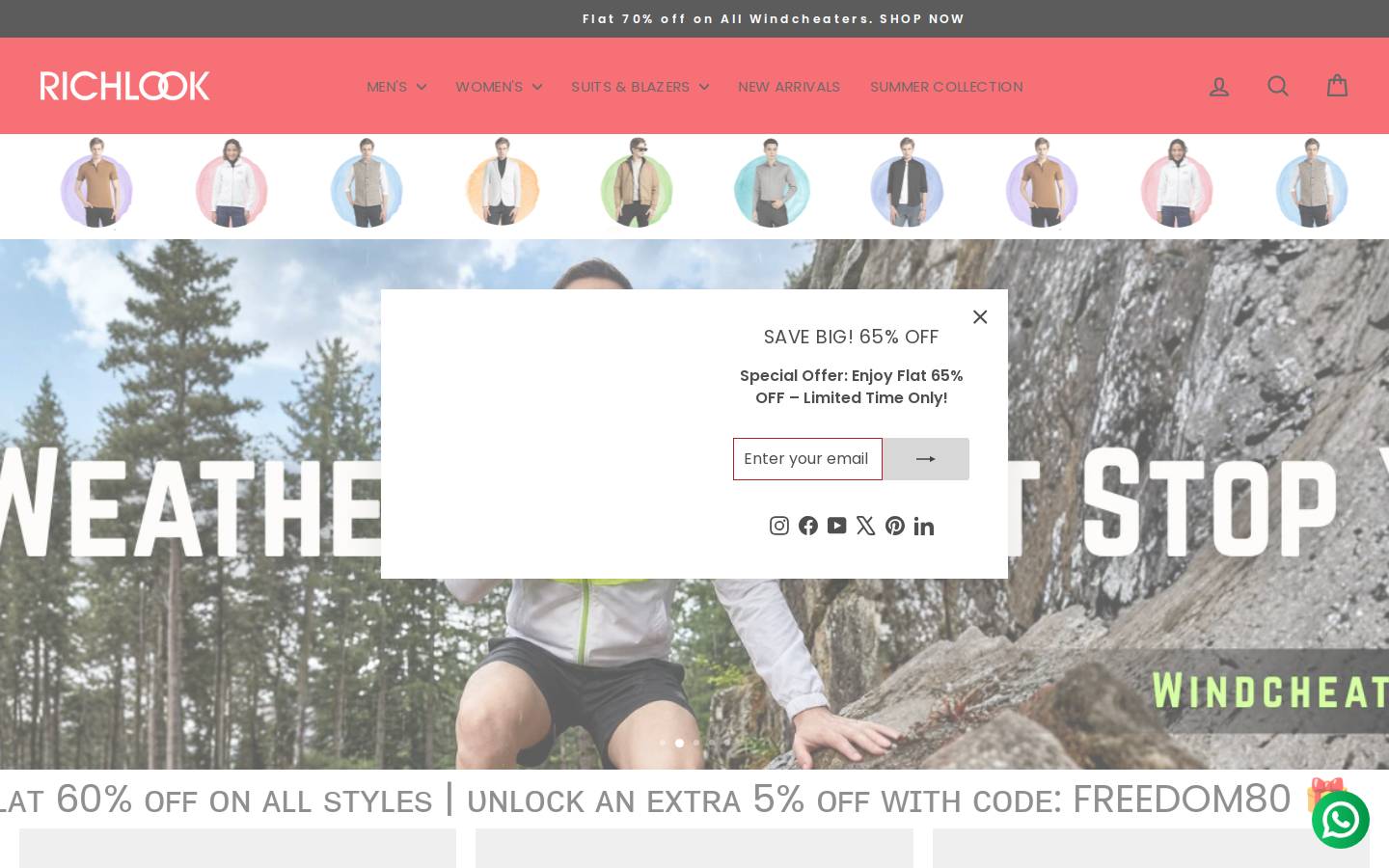 richlook.in homepage screenshot
