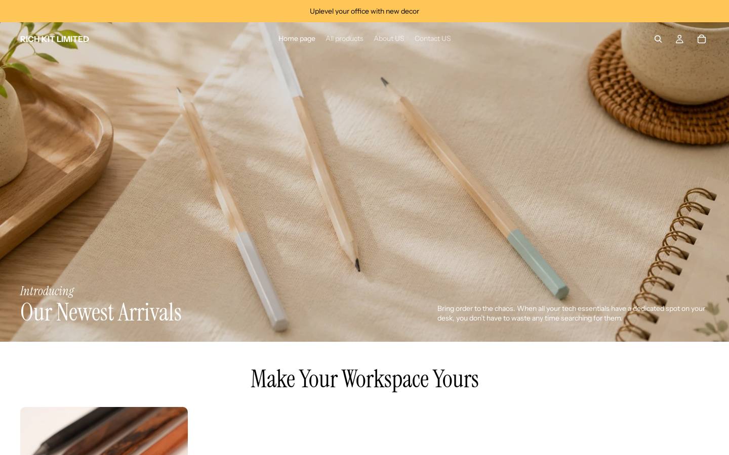 rictech.shop homepage screenshot